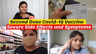 I Got Second Dose of Covid-19 Vaccine (Pfizer)~ Severe Side Effects and Symptoms ~Real Homemaking