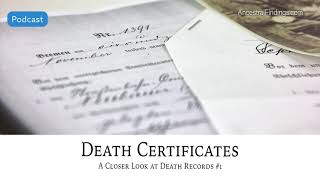 AF-524: Death Certificates: A Closer Look at Death Records #1 | Ancestral Findings Podcast