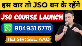 JSO Statistics Course Launch || Tej Pratap Sir || Junior Statistical Officer Statistics Course ||