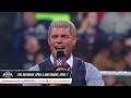 FULL SEGMENT – The Rock leaves Cody Rhodes shocked with a secret Raw highlights, March 25, 2024