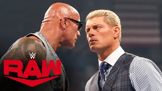 FULL SEGMENT – The Rock leaves Cody Rhodes shocked with a secret: Raw highlights, March 25, 2024