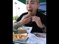 shake shack burger in 3 bites mukbang asmr