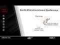 South Africa Investment Conference