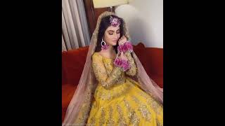 hiba Bukhari wedding Mayon video | #shorts