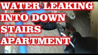 FIXING A SHOWER VALVE LEAK