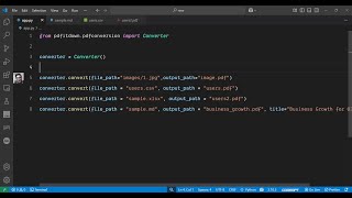 How to Convert Image, CSV, Excel & Markdown to PDF with Python Using pdfitdown Library Full Tutorial