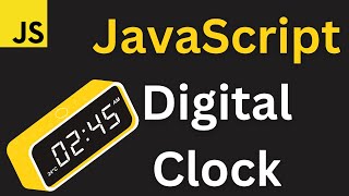 🕒 Build A Real-Time Digital Clock With JavaScript 🕒 || Easy Javascript Project