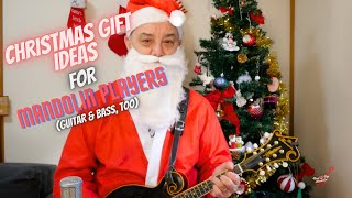 Christmas Gift Ideas for Mandolin Players (Guitar & Bass too!) #rockpopmandolin