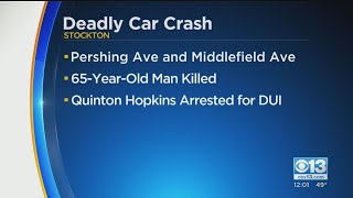 Man Killed In Stockton Car Crash; Other Driver Arrested For DUI