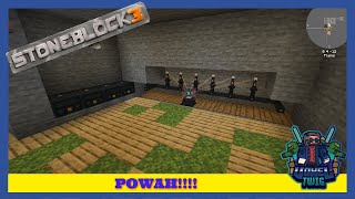 StoneBlock 3 | Ep 7 | POWAH Thermo Generator and Energizing Rods!