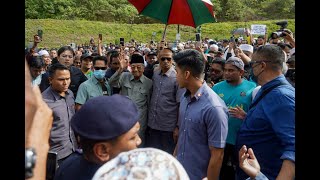 Himpunan Rakyat, penyerahan memorandum kepada Yang di-Pertuan Agong di Pintu 2 Istana Negara