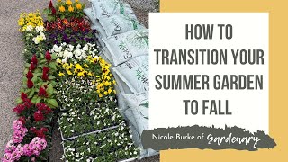 How to Transition Your Summer Garden to Fall