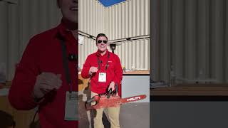 Impressive Nuron chainsaw launch from Hilti at World of Concrete this year #hilti #worldofconcrete