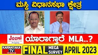 Maski Assembly Constituency | Karnataka TV April Final Survey 2023 | Karnataka News