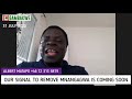 Our Signal To Remove Mnangagwa Is Coming Soon - Albert Matapo