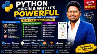 Python for Beginners | Complete Introduction to Python & Jupyter Notebook | Zero to Hero