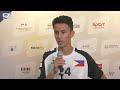 WFCQ 2022 AOFC - PLAYER INTERVIEW - Philippines Alm Mendoza Melvin