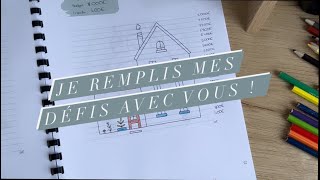 Je remplis mes défis 2024 avec vous 💰