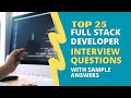 Full Stack Developer Interview Questions & Answers for 2025