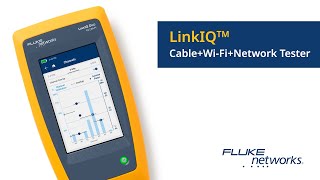 Fluke Networks LinkIQ™ Duo Cable+Network+Wi-Fi Tester