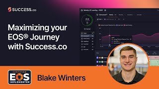 Blake Winters - Maximizing Your EOS Journey with Success.co | The next gen software to run EOS®.