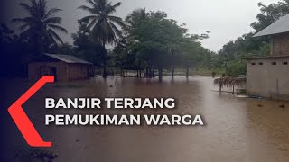 Banjir Terjang Perkebunan Dan Pemukiman Warga