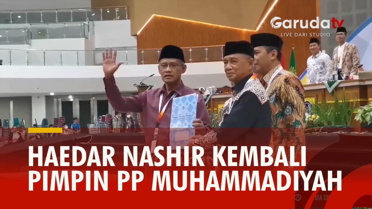 Haedar Nashir Kembali Pimpin PP Muhammadiyah - YouTube