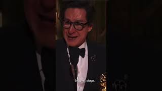 Ke Huy Quan Accepting the Oscar for Everything Everywhere - Chills #kehuyquan #oscars