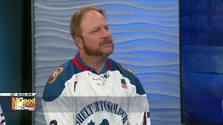 KUSI previews the Classy SD Hockey Tournament benefitting Shelter to Soldier at 9:40 am