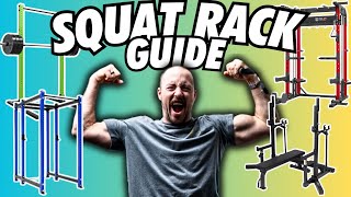 The Squat Rack Guide: How To Choose a Power Rack For Home Gym!