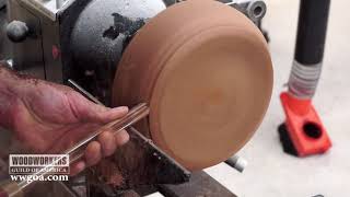 TURNING A KAURI BOWL