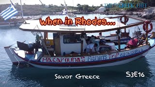 When in Rhodes island, Fishing Trip with Makarounas, s3e16