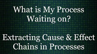Linux Scheduler and Process Wait Chains