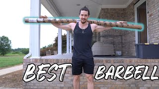 BEST Barbell for Home Gym? - Rep Fitness Deep Knurl Power Bar EX Unboxing/Initial Impressions