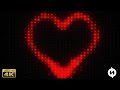 4K - Heart with Lights VJ - 5 Motion Graphics vjloop vj loop light