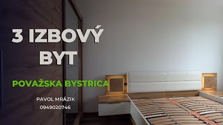 EXKLUZÍVNE - Slnečný a štýlový 3-izbový byt po kompletnej rekonštrukcii v Považskej Bystrici!