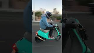 93MPH on SCOOTER