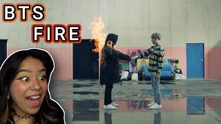 BTS '불타오르네 (FIRE)' Official MV | REACTION!!