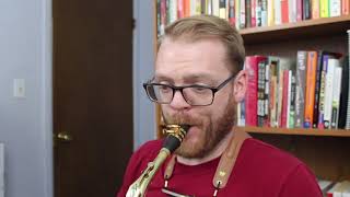 Ferling Etude No. 43 || James Barger, Saxophone