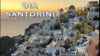 Oia, Santorini Walking Tour || Greece July 2023 || 4K HDR