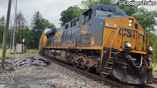 SD40s Notched Up \u0026 Trains In Ohiopyle