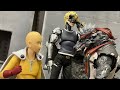 one punch man stop motion genos  saitama  VS Phantom