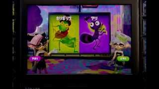 スプラトゥーン 第４回フェス シオカラーズの結果発表