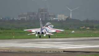 (4K) 勇鷹教練機 T BE5A高級教練機 1117降落新竹基地