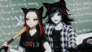 А ты разбила папину машину [Animation]  ► MMD x Demolves