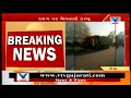 banaskantha dumper catches fire due to short circuit in deesa patan highway vtv news