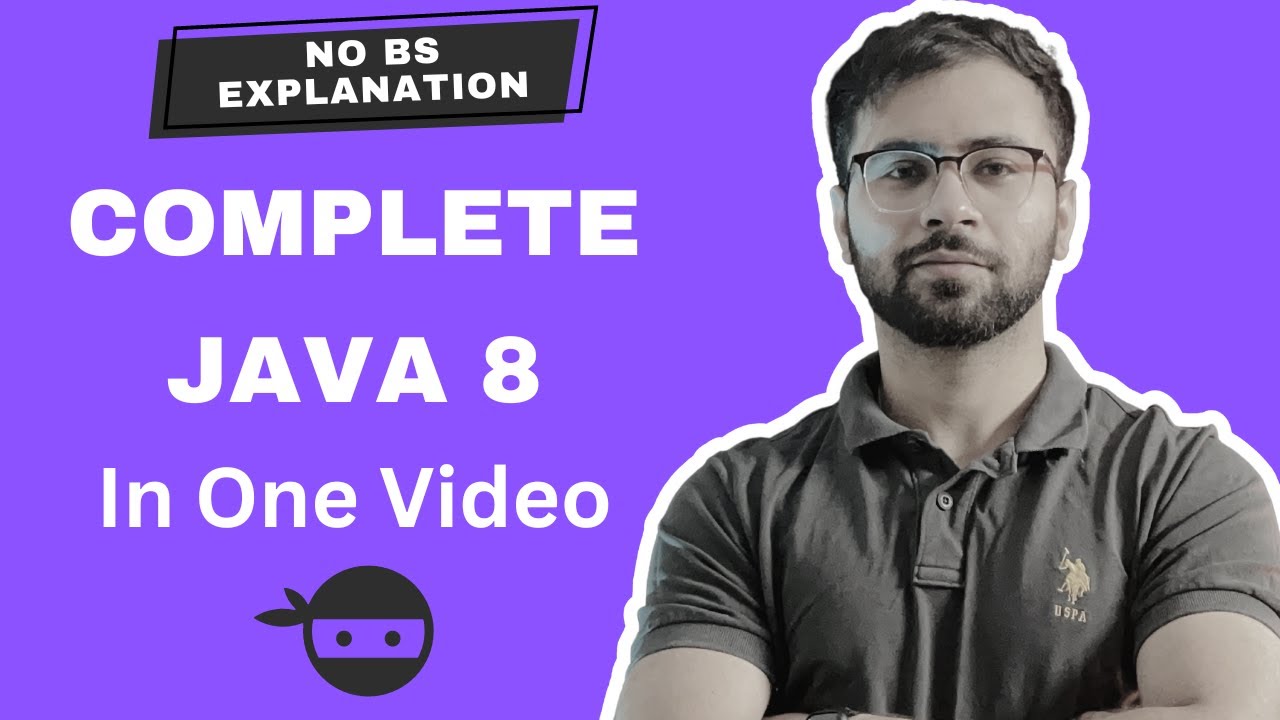 Java 8 Crash Course Everything You Need To Know In A Single Video