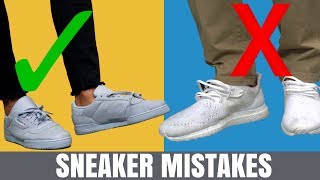 5 Biggest Sneaker Mistakes Men Make
