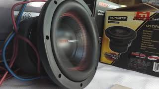 Amplificador M350 db Drive  Subwoofer Rock Series 8 pulgadas Parte 3