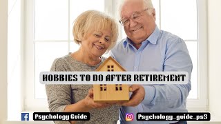 hobbies after retirement